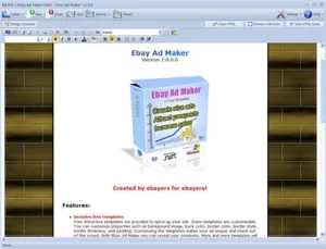 Ebay Ad Maker