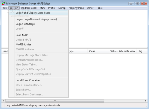 Microsoft Exchange Server MAPI Editor