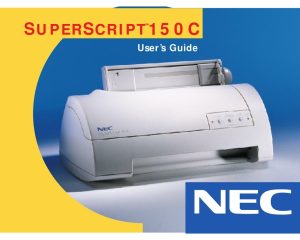 NEC SuperScript 150c Printer Driver